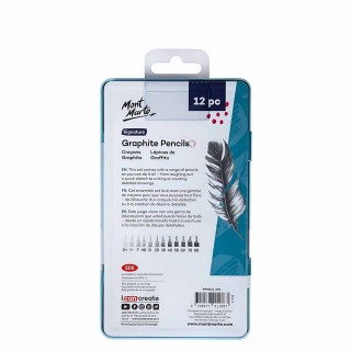 Mont Marte Graphite Pencils Set 12