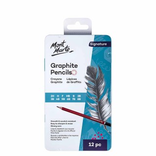 Mont Marte Graphite Pencils Set 12