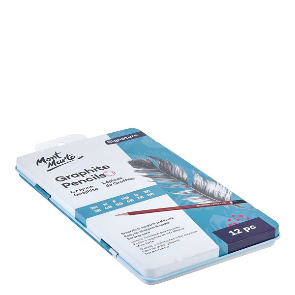 Mont Marte Graphite Pencils Set 12