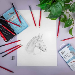 Mont Marte Graphite Pencils Set 12
