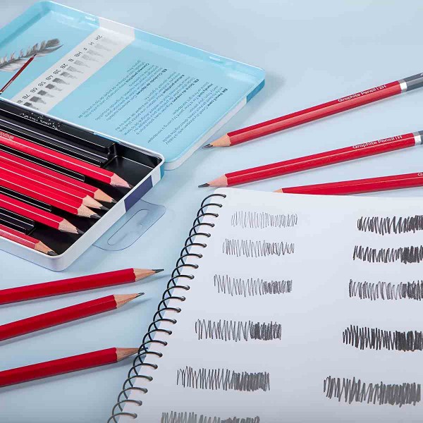 Mont Marte Graphite Pencils Set 12
