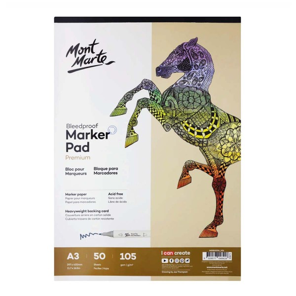 Mont Marte Marker Pad A3