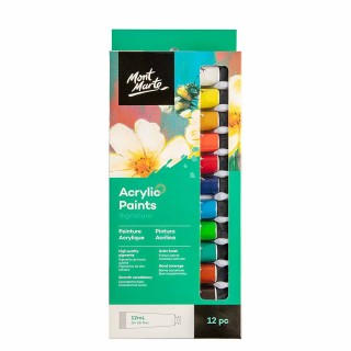 Mont Marte Acrylic Paints Set 12