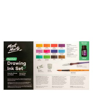 Mont Marte Drawing Ink Set 16