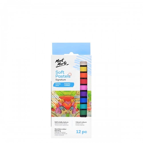 Mont Marte Soft Pastels 12