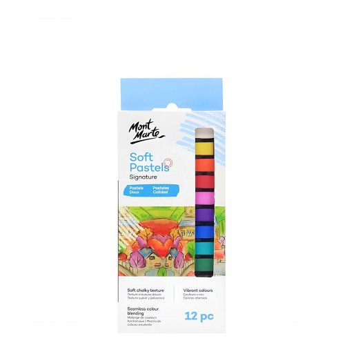 Mont Marte Soft Pastels 12