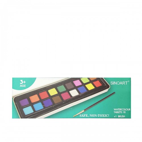 Sinoart Watercolour Tablets Set 18