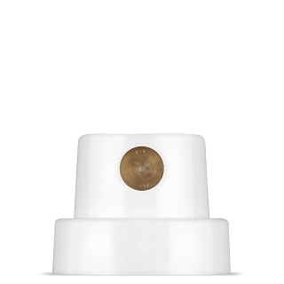 Super Skinny White/Gold Cap