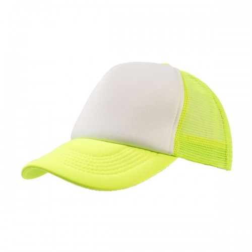 Rapper White/Fluo Yellow Hat