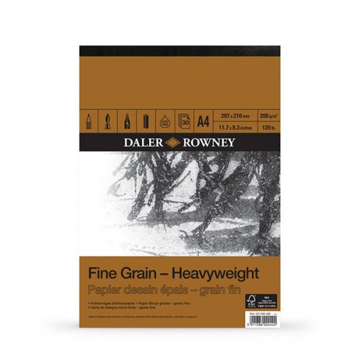 Daler Rowney Fine Grain A4 Pad