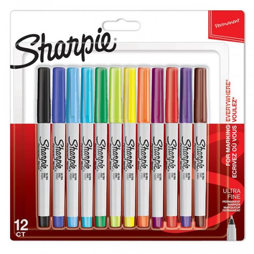 Sharpie Ultra Fine 12 Set