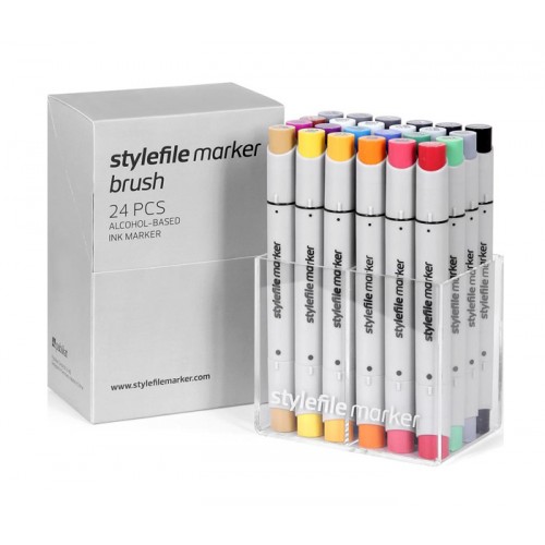 Stylefile Marker Brush Main A 24 Set