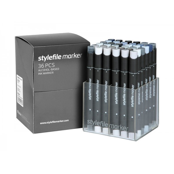 Stylefile Marker Grey 36 Set