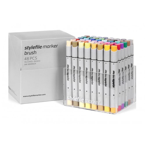 Stylefile Marker Brush Extended 48 Set