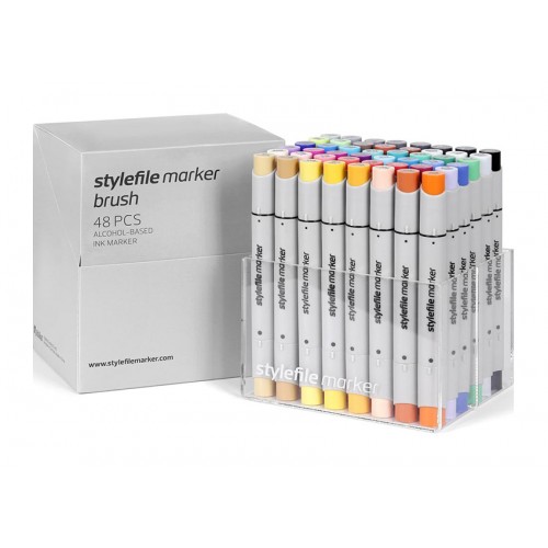 Stylefile Marker Brush Main A 48 Set