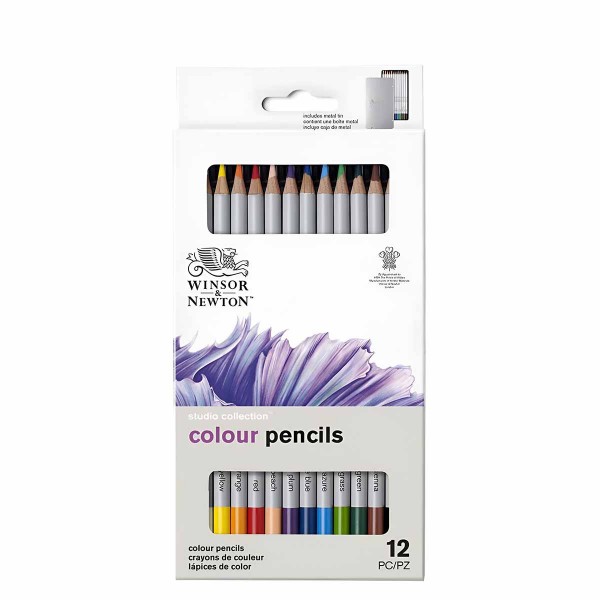 Winsor & Newton Colour Pencils Set 12