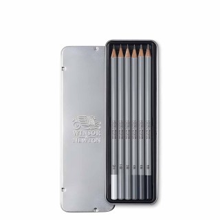 Winsor & Newton Graphite Pencils Set 6