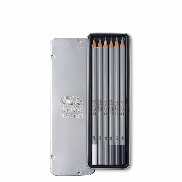 Winsor & Newton Graphite Pencils Set 6