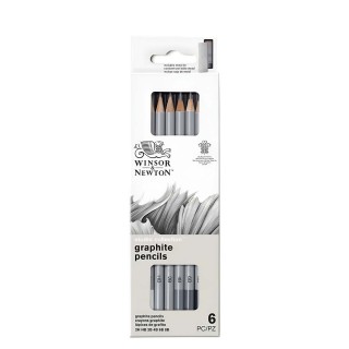 Winsor & Newton Graphite Pencils Set 6