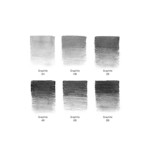 Winsor & Newton Graphite Pencils Set 6