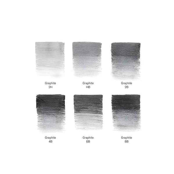 Winsor & Newton Graphite Pencils Set 6