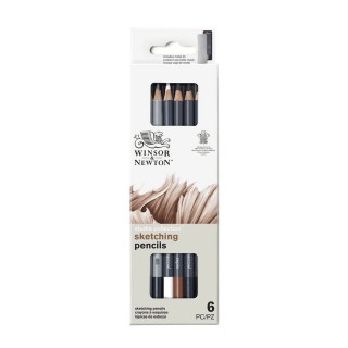 Winsor & Newton Sketching Pencils Set 6