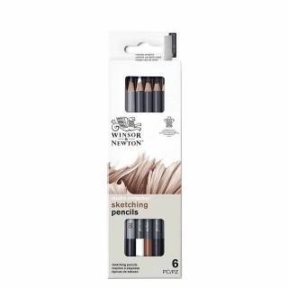 Winsor & Newton Sketching Pencils Set 6