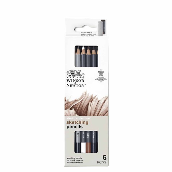 Winsor & Newton Sketching Pencils Set 6
